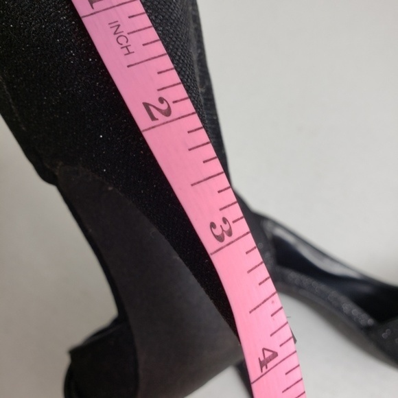 Rocket Dog Peep Toe Sparkle Slip On Formal Pumps 8 - Picture 7 of 8